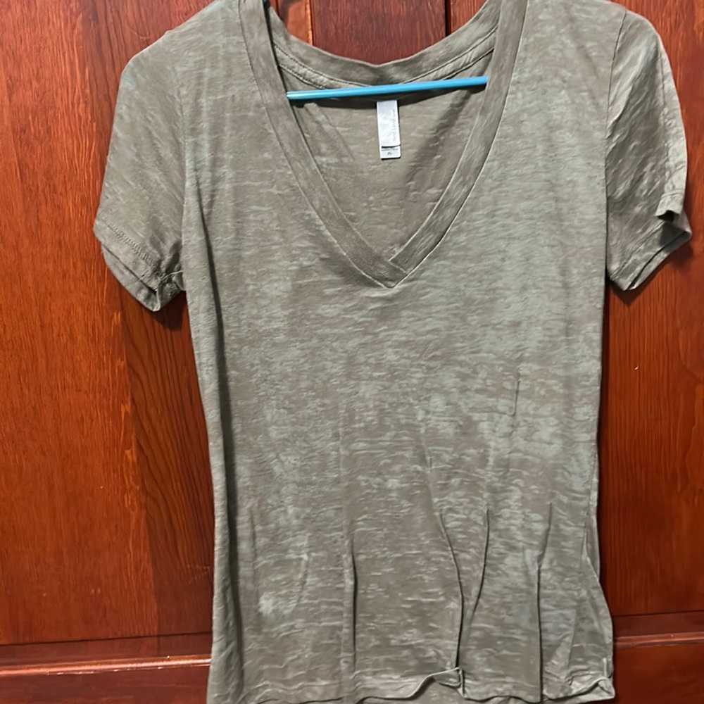Green shirt